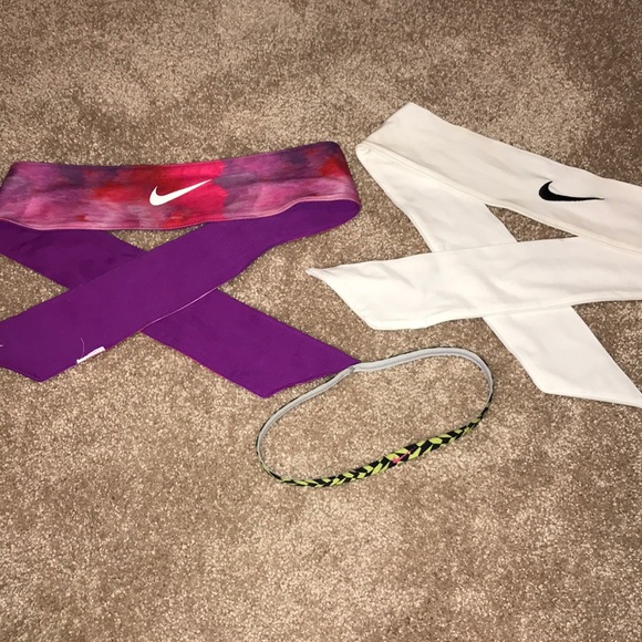 nike head tie purple